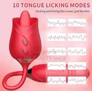 Vibromasseur 2 en 1 en Forme De Langue G-Spot