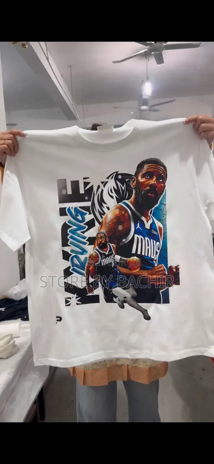 T-Shirt Stillè Pour Le Basketeur