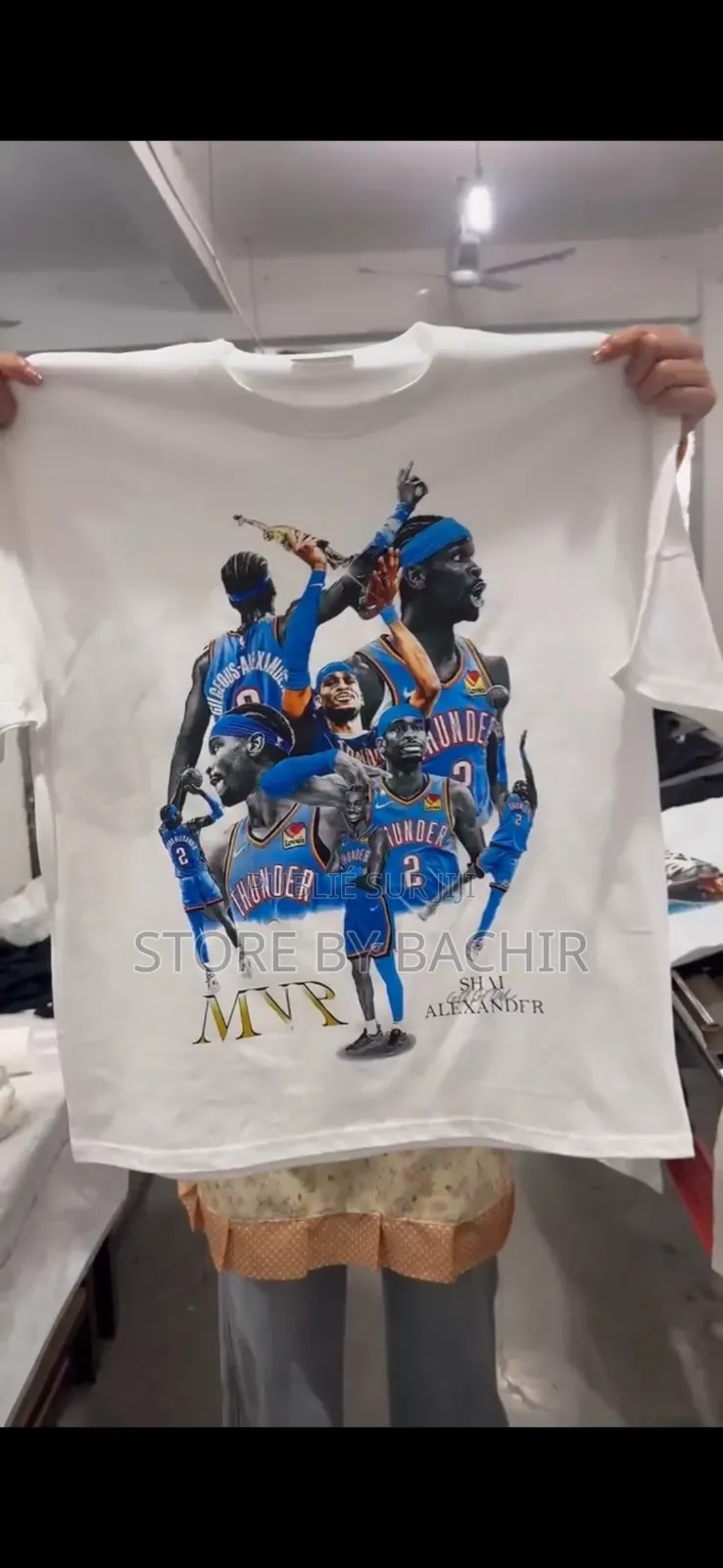 T-Shirt Stillè Pour Le Basketeur
