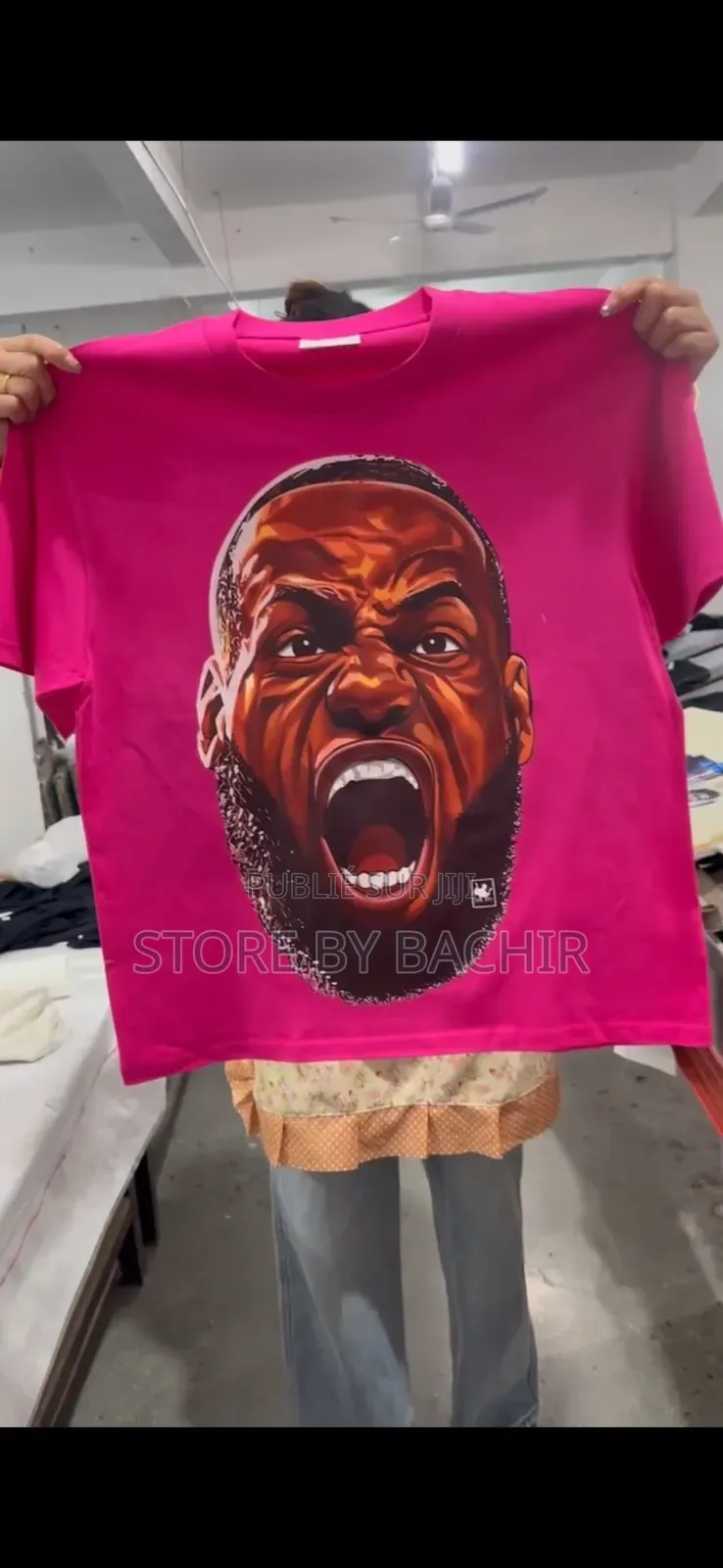 T-Shirt Stillè Pour Le Basketeur
