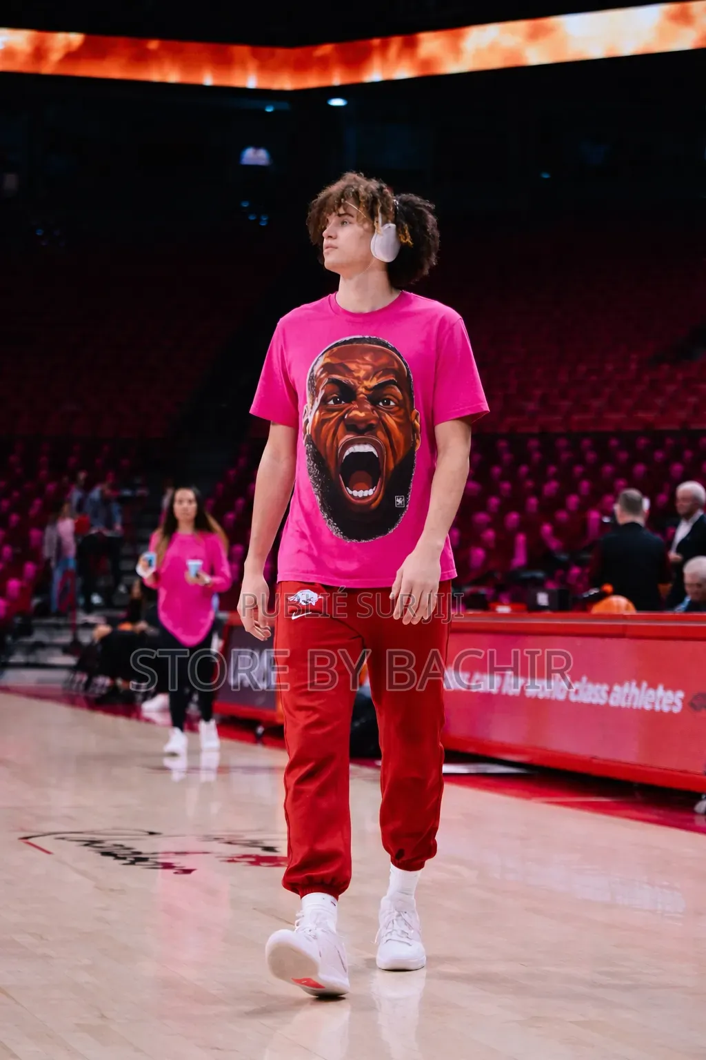 T-Shirt Stillè Pour Le Basketeur