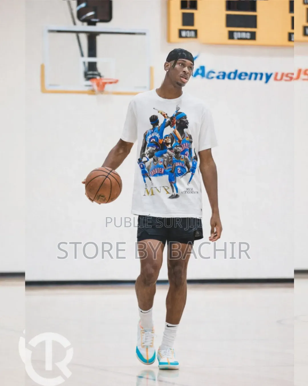 T-Shirt Stillè Pour Le Basketeur