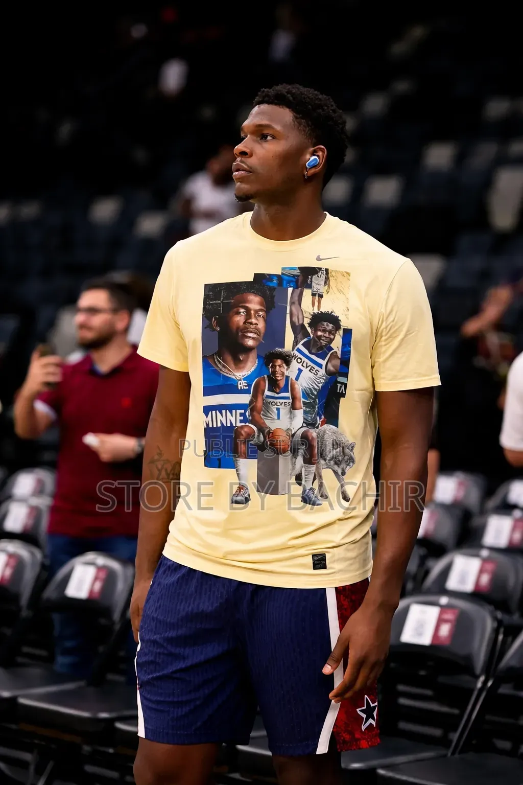 T-Shirt Stillè Pour Le Basketeur