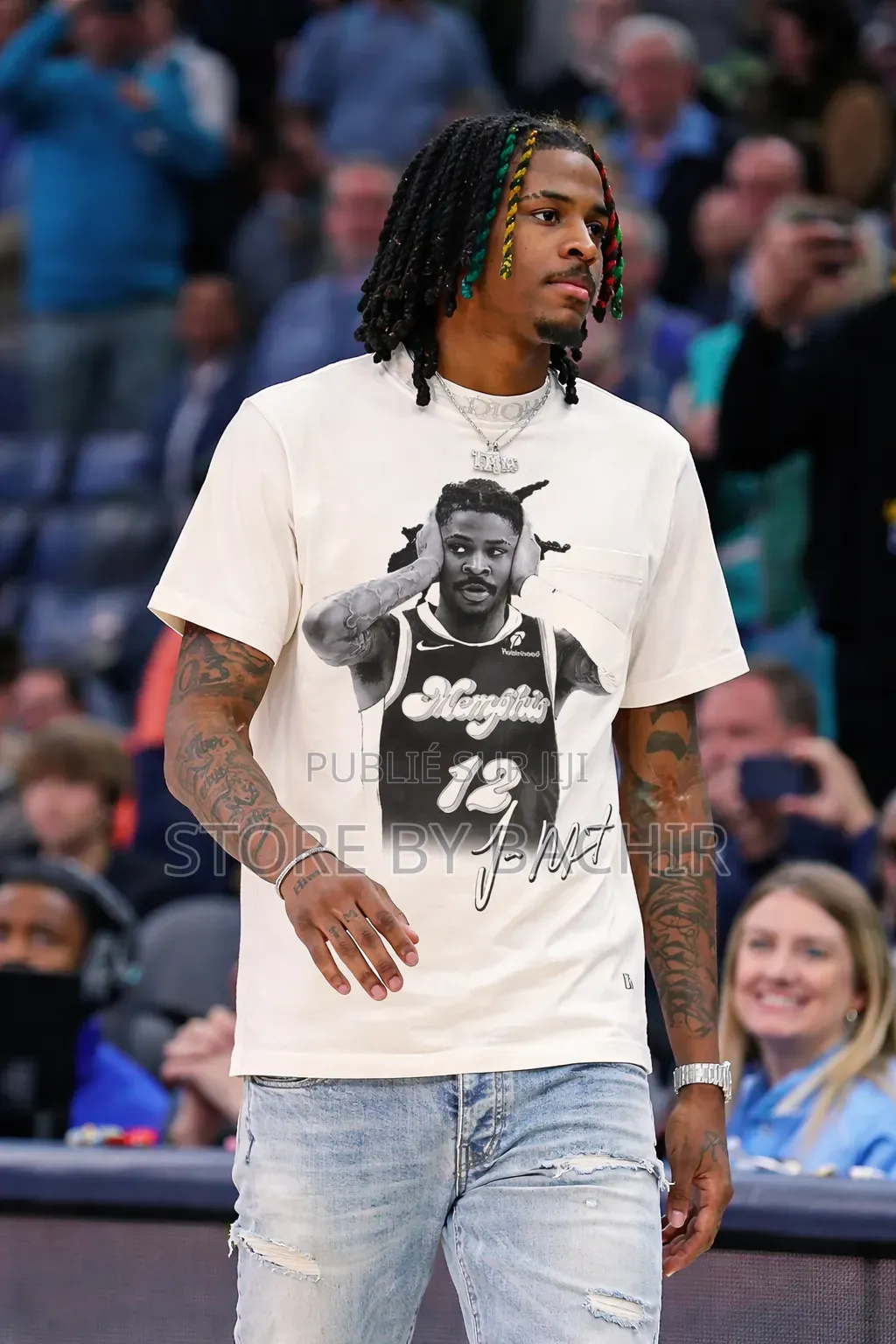 T-Shirt Stillè Pour Le Basketeur