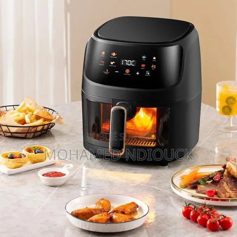 Friteuse À Air Électrique De Grande Capacité De 8l, Écran Tactile