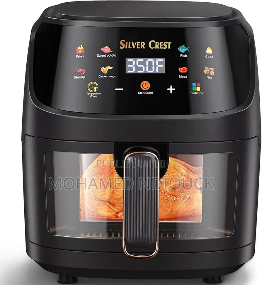 Friteuse À Air Électrique De Grande Capacité De 8l, Écran Tactile