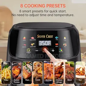 Friteuse À Air Électrique De Grande Capacité De 8l, Écran Tactile