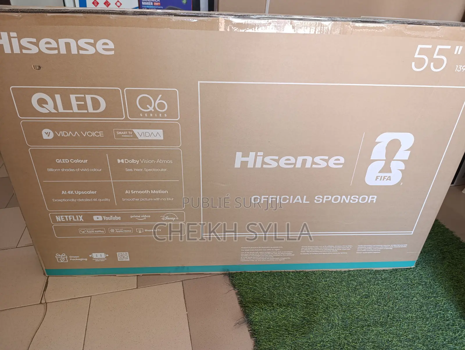 Smart Hisense Qled 55" Full Options