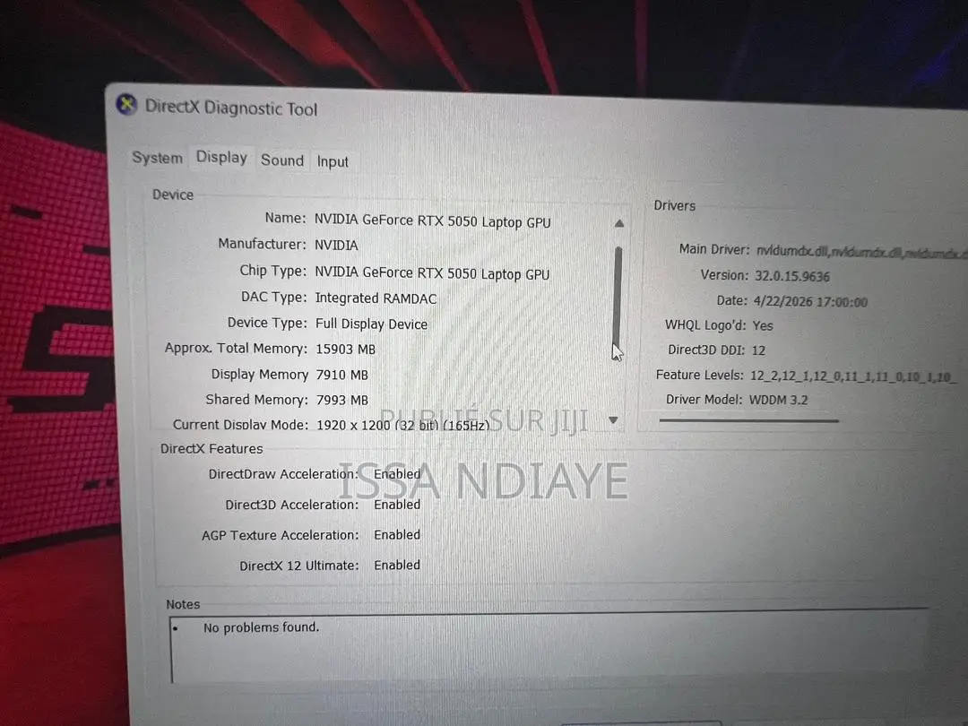 Nouveau Asus ROG Strix G16 G614 16GB Intel Core i5 SSD 1T