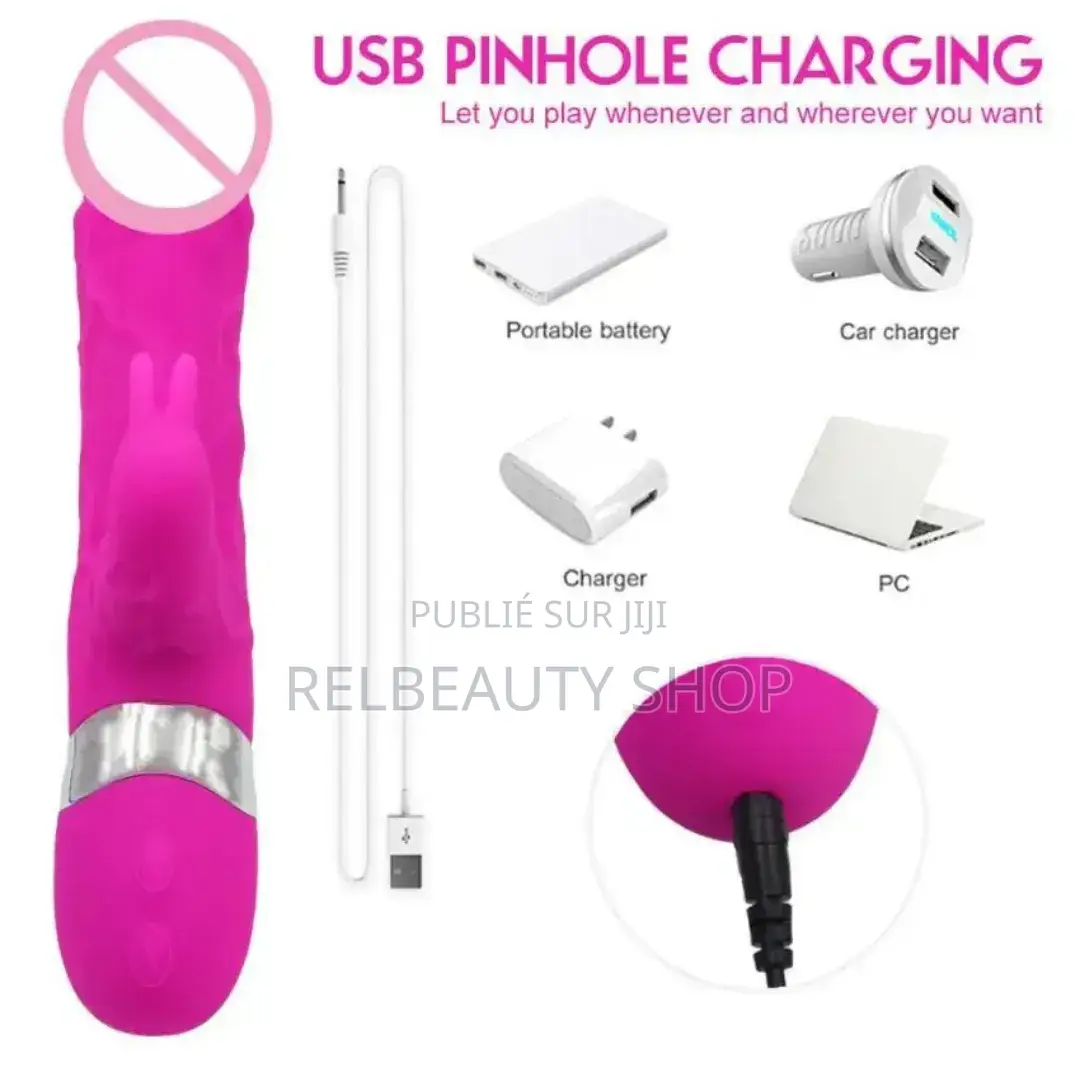 Godes Lapin 2 en 1, Stimulation Clitoridienne Et Vaginal