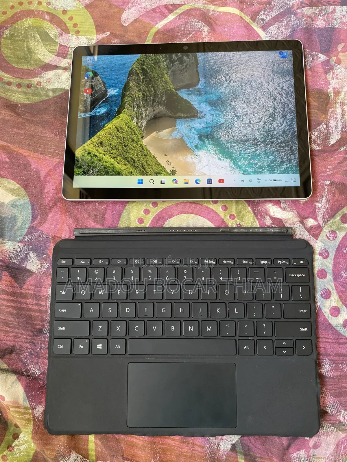 Ordinateur portable Microsoft Surface Go 2 8GB Intel Core M3 SSD 256GB