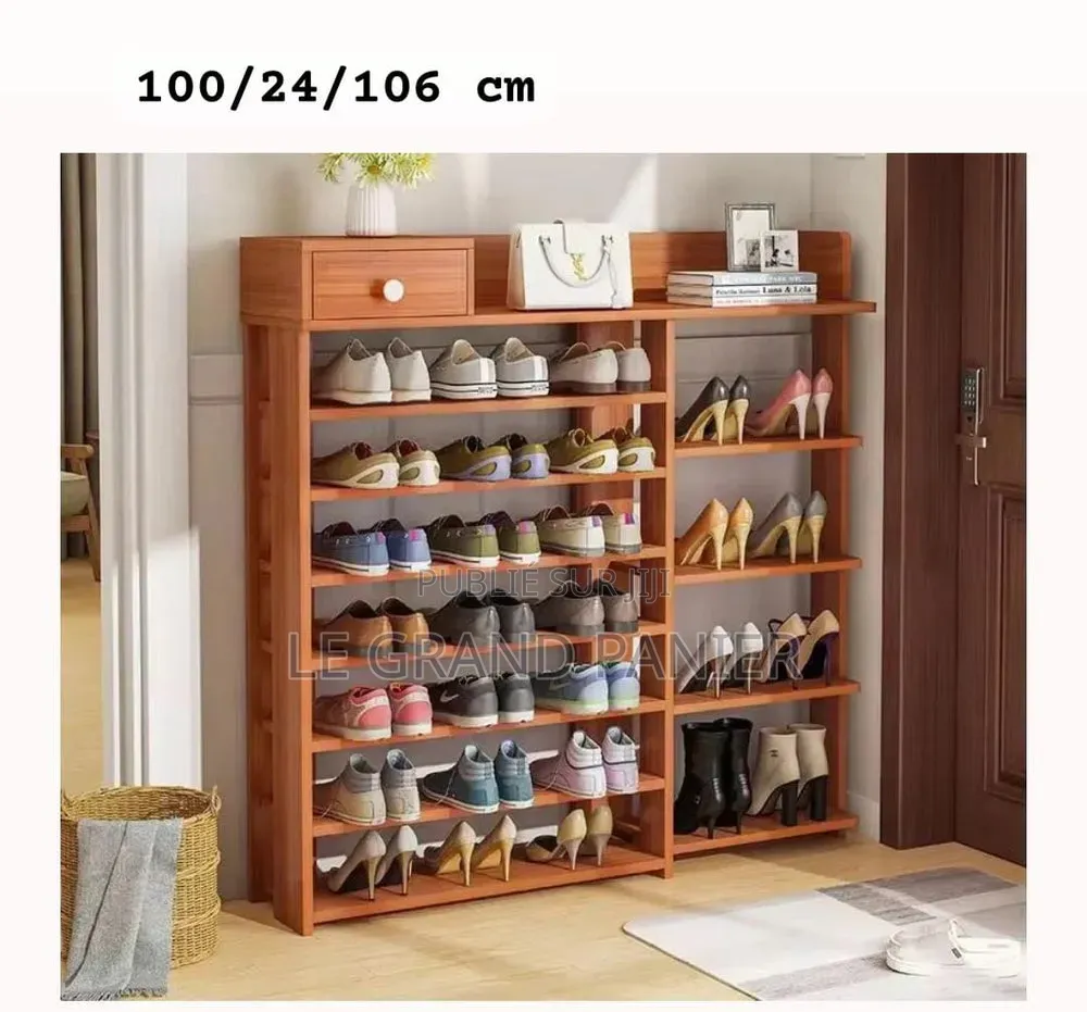 Range Chaussure en Bois