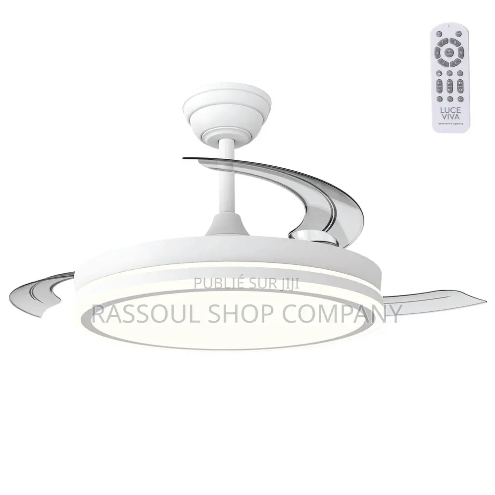 Lustre Avec Ventilateur Et Bluetooth Prix:29000f