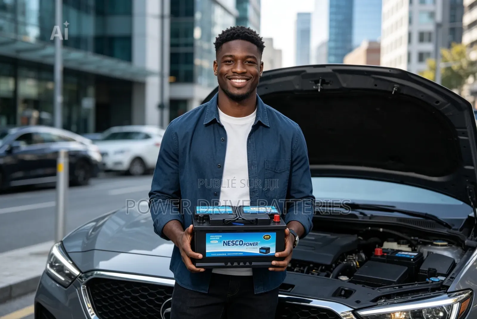  Batterie Nesco Power 75ah – Garantie 3 Mois – Livraison Dakar –