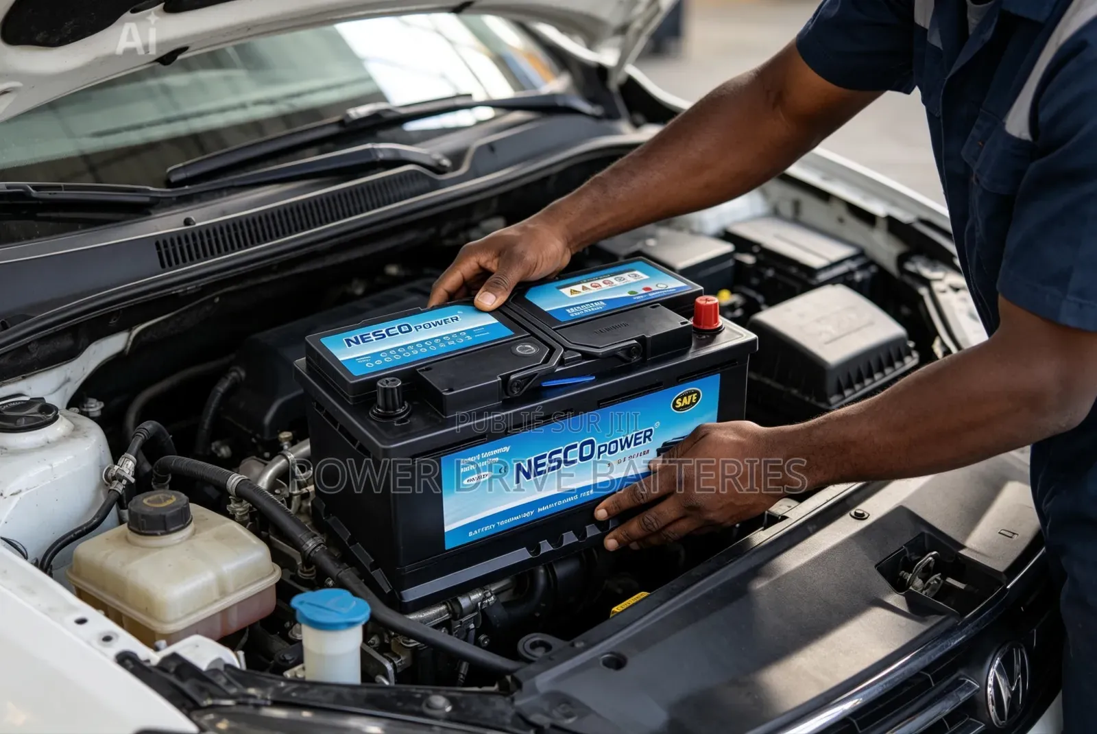  Batterie Nesco Power 75ah – Garantie 3 Mois – Livraison Dakar –