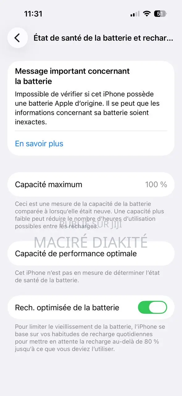 Apple iPhone 14 Pro 128 GB Autre