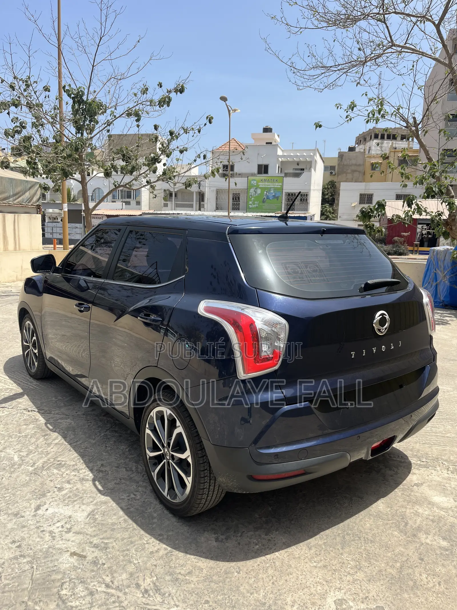 SsangYong Korando 2018 Bleu