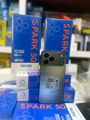 Nouveau Tecno Spark 50 128 GB Gris