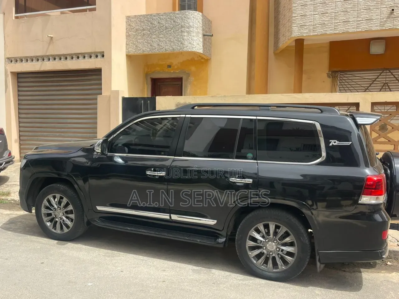 Toyota Land Cruiser Prado 2017 Noir