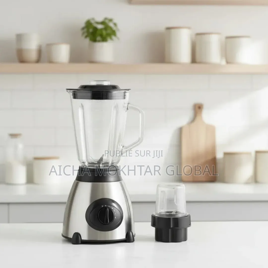 1.5l Mixeur Électrique en Acier Inoxydable