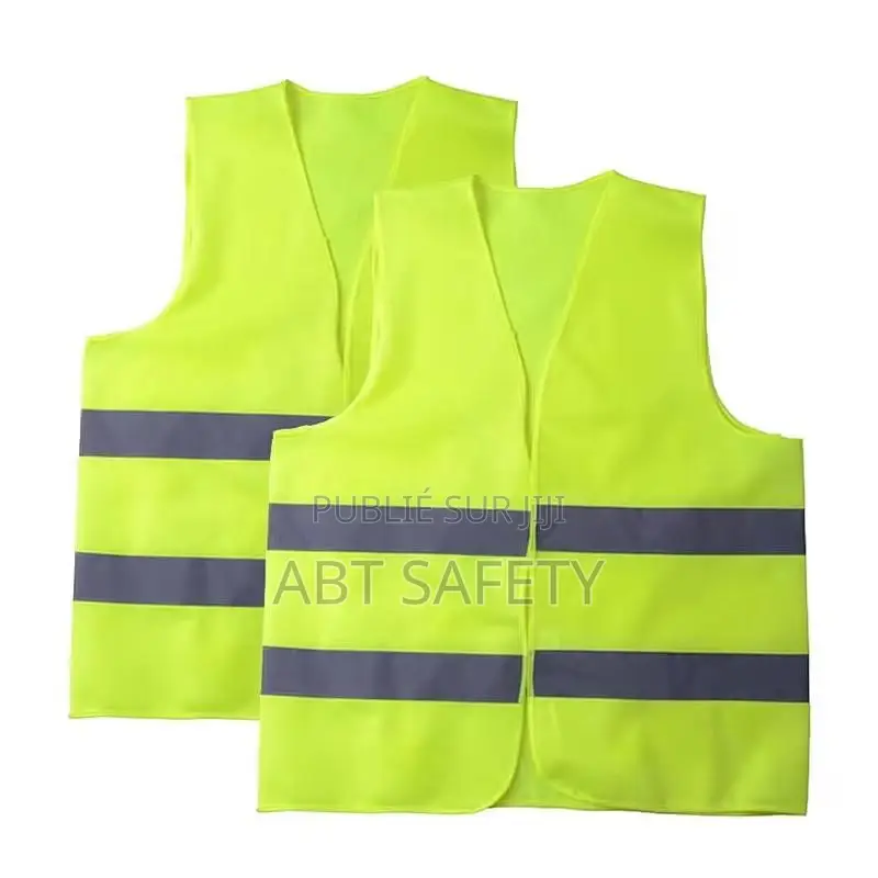 Gilet De Chantier À Bandes Fluorescent