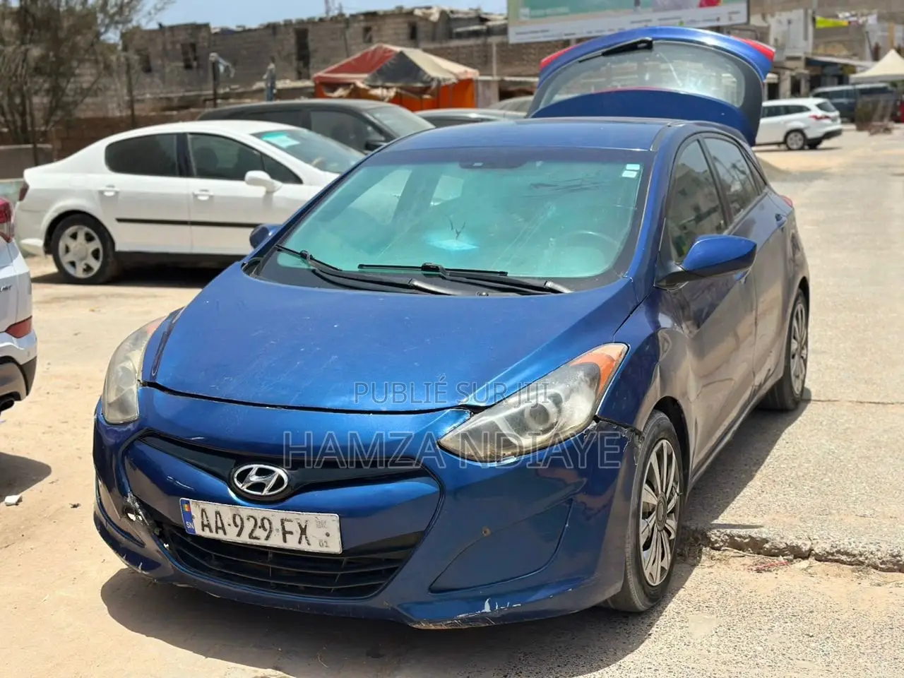 Hyundai Elantra 2013 Bleu