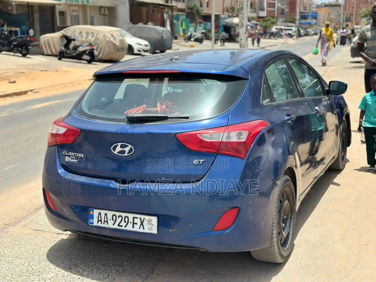 Hyundai Elantra 2013 Bleu