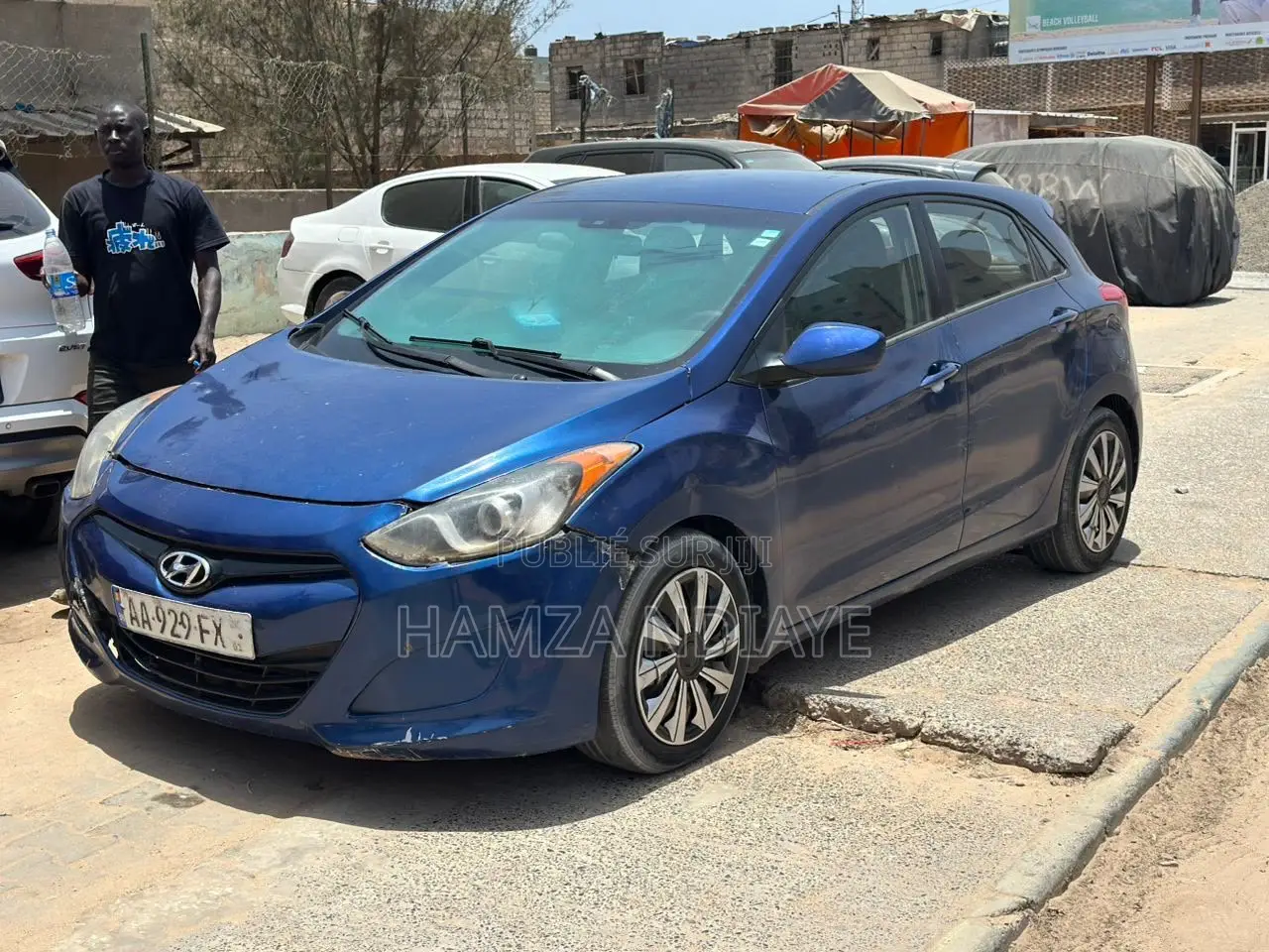 Hyundai Elantra 2013 Bleu