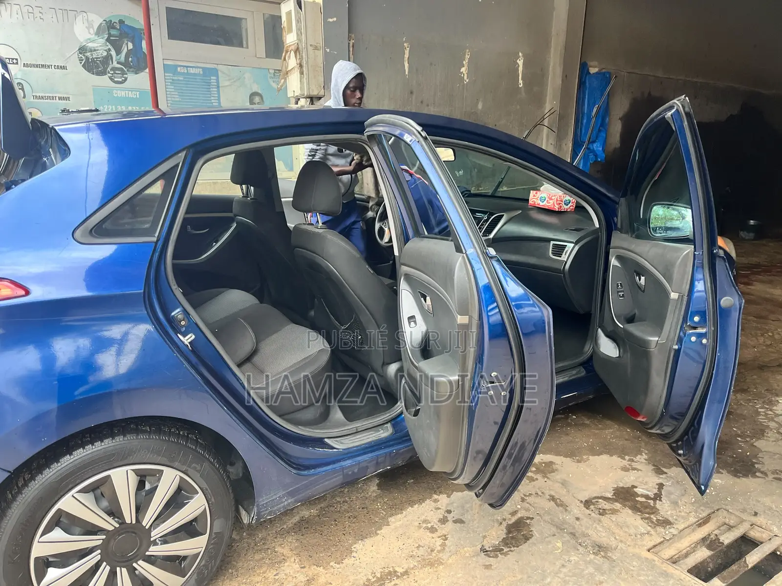 Hyundai Elantra 2013 Bleu