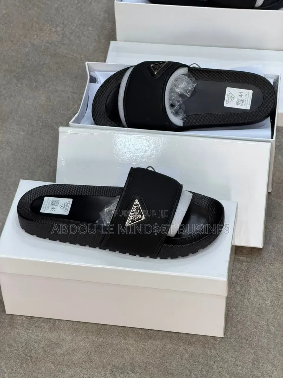 Sandal Prada Full Black Disponible