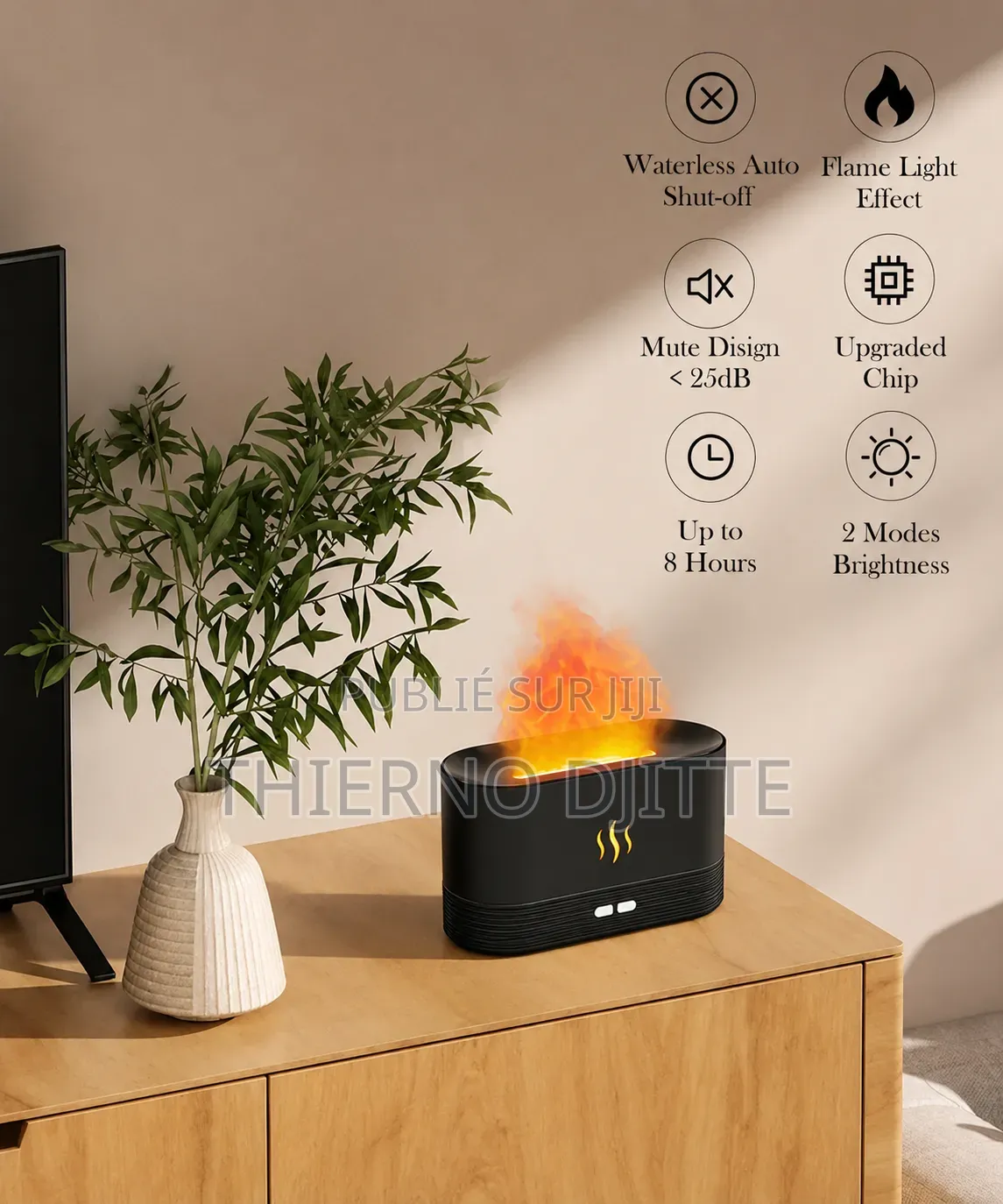 Diffuseur, Parfum D'intérieur, Led, Décoration,