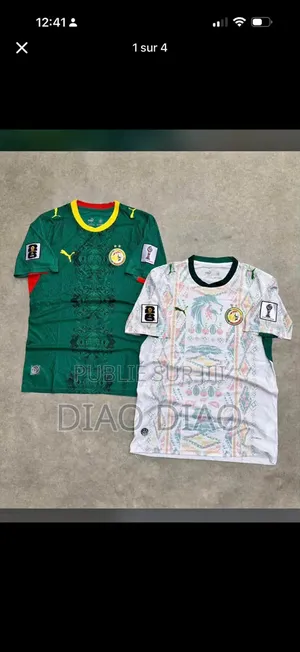 Vente De Maillots Sénégal Coupe Du Monde