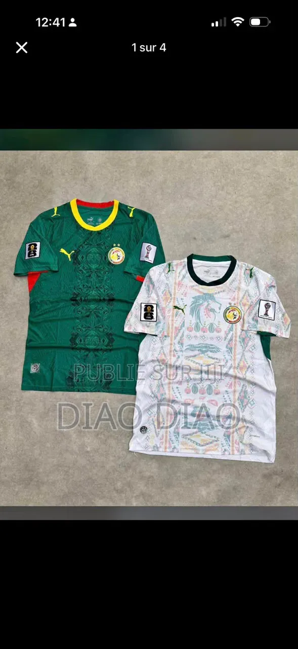 Vente De Maillots Sénégal Coupe Du Monde
