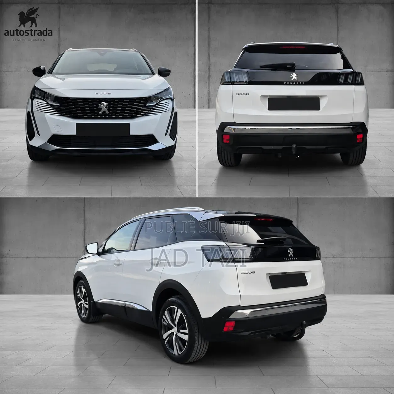 Peugeot 3008 2021 Blanc