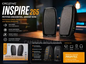Enceintes Creative Inspire 265 – Son Stéréo Puissant