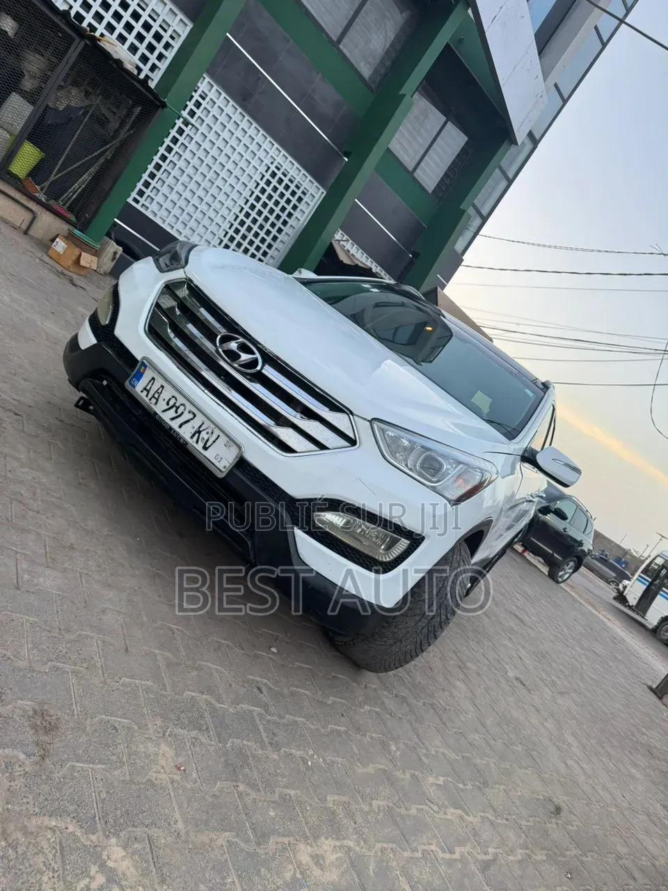 Hyundai Santa Fe 2014 Blanc