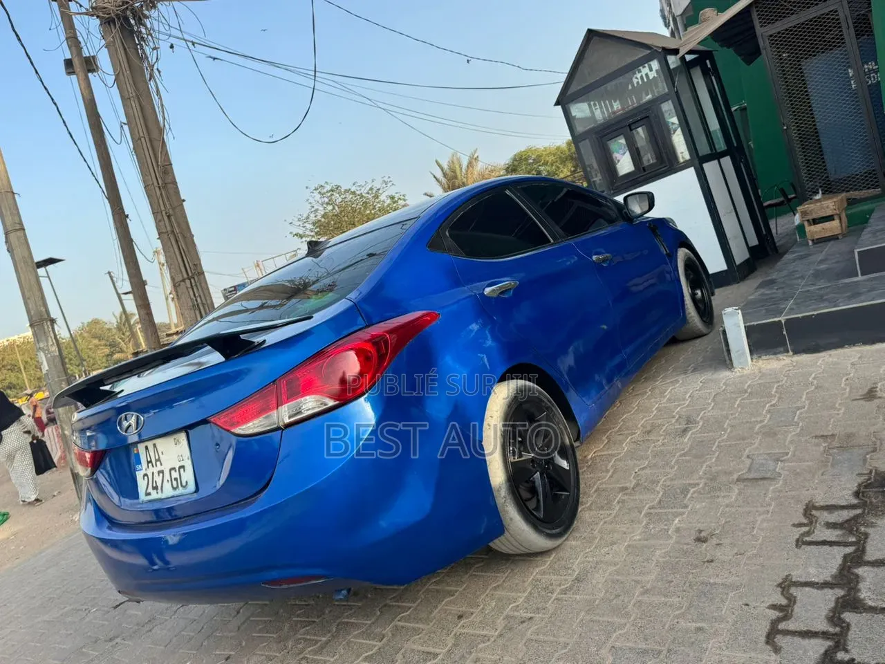 Hyundai Elantra 2015 Bleu