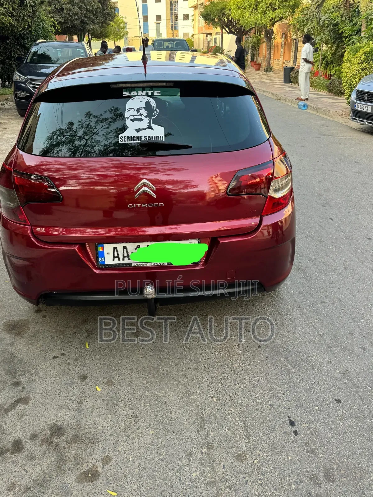 Citroen C4 2016 Rouge