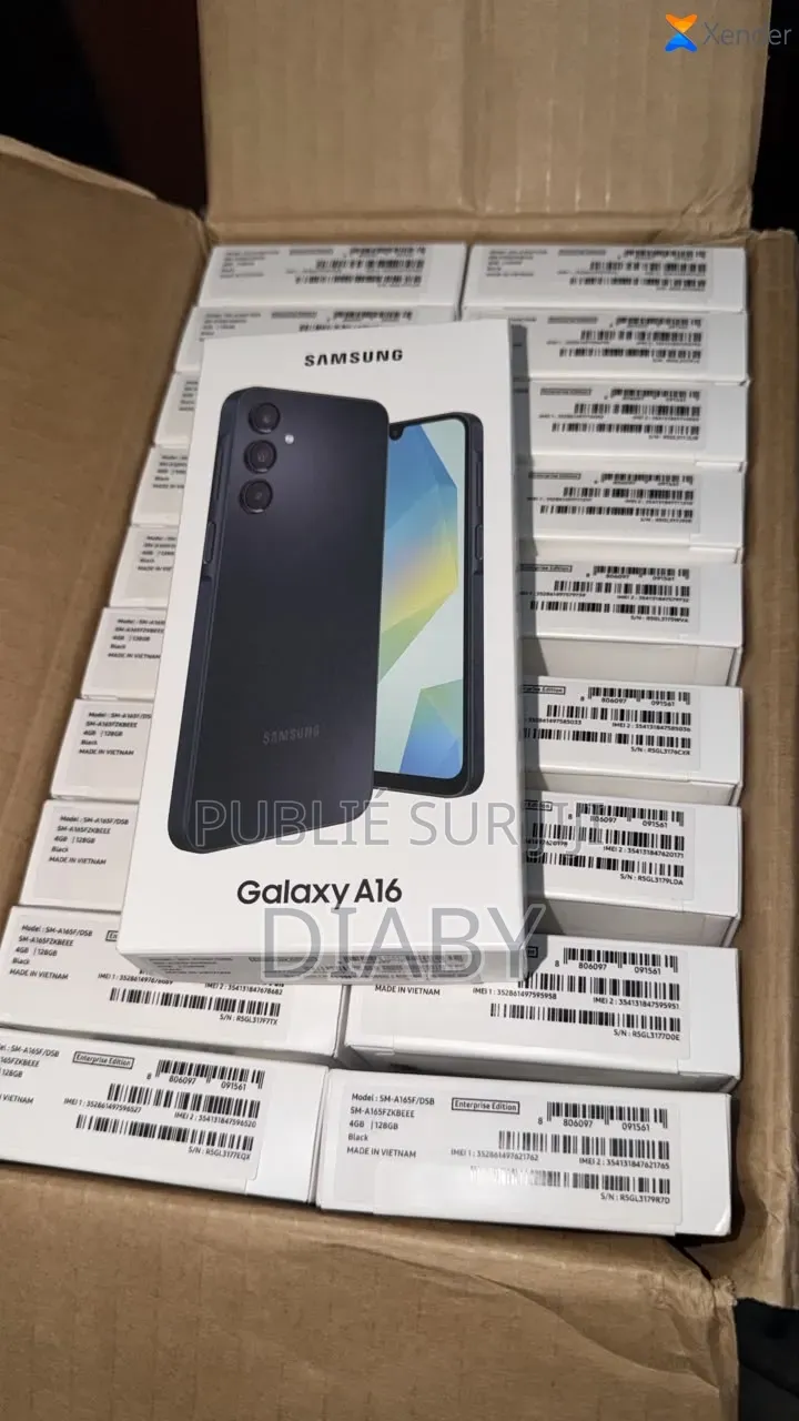 Nouveau Samsung Galaxy A16 128 GB Noir