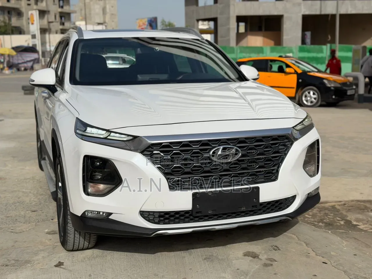Hyundai Santa Fe 2019 Blanc