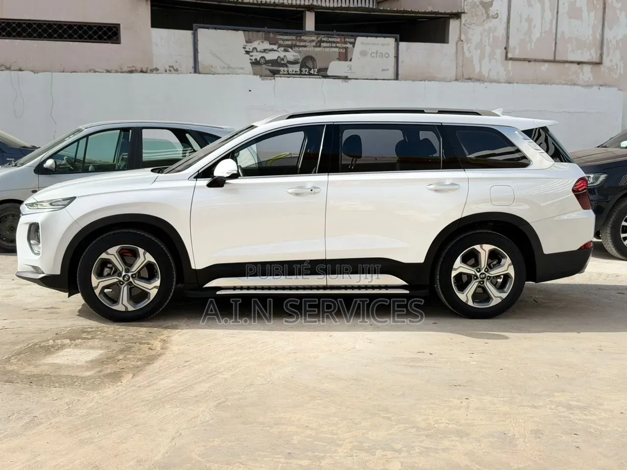 Hyundai Santa Fe 2019 Blanc
