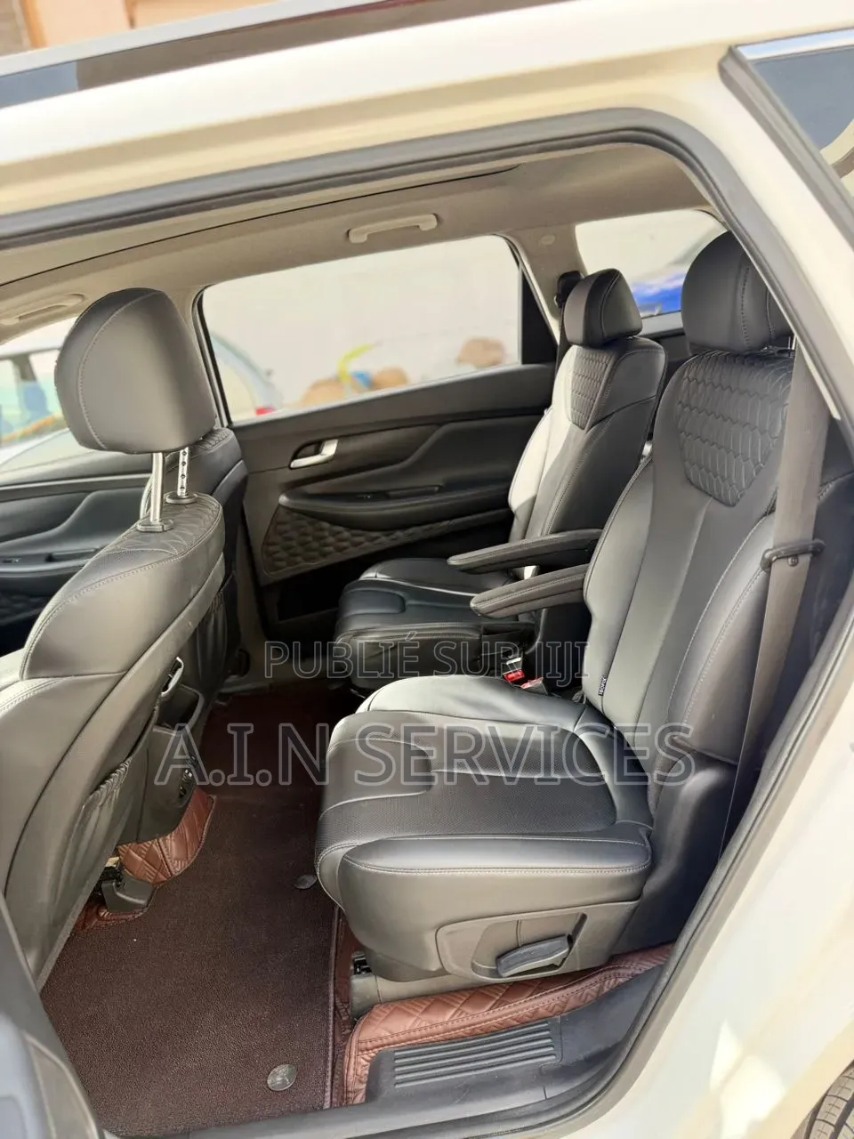 Hyundai Santa Fe 2019 Blanc