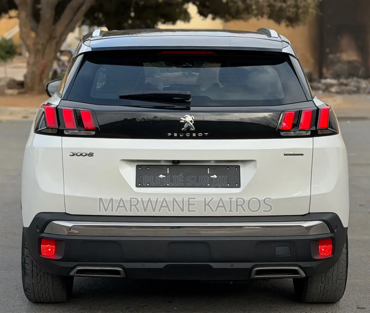Peugeot 3008 2018 Blanc