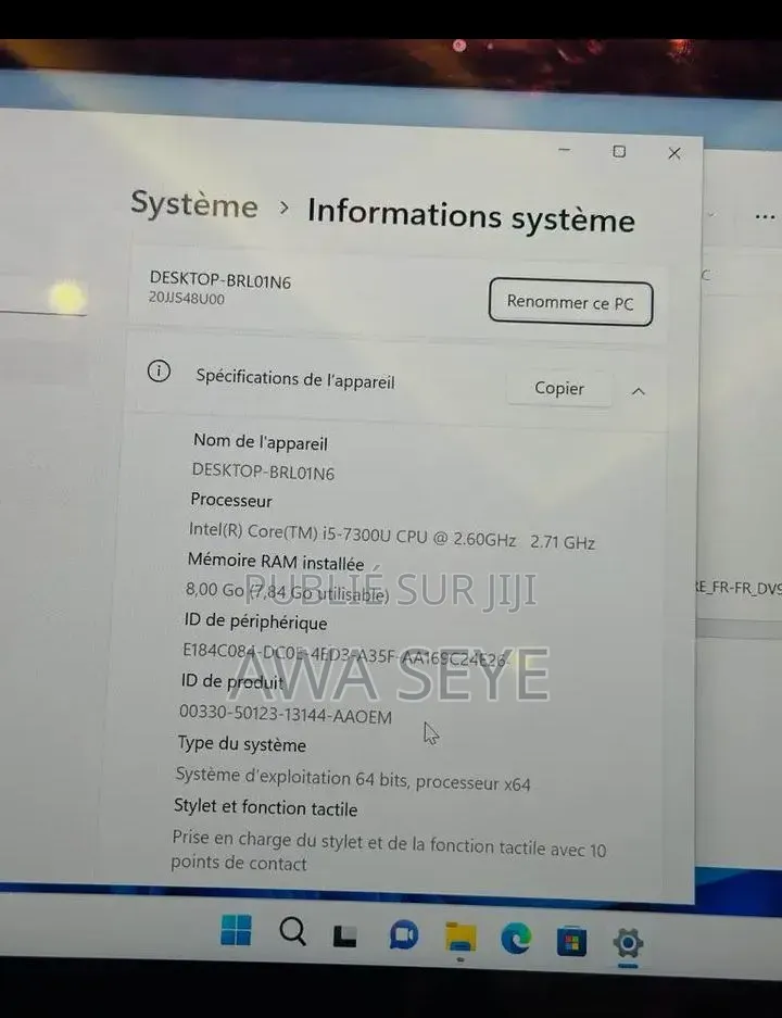 Ordinateur portable Microsoft Surface Pro 9 8GB Intel Core i5 SSD 128GB