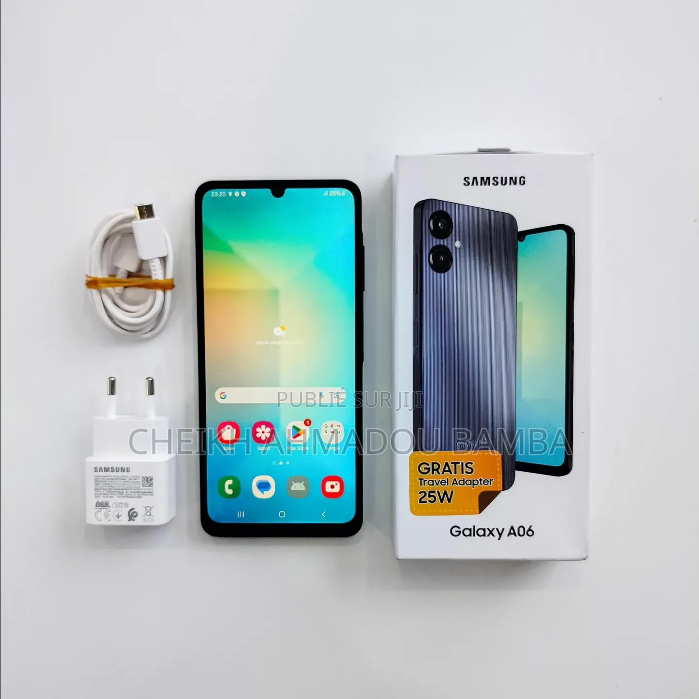 Nouveau Samsung Galaxy A06 128 GB Bleu