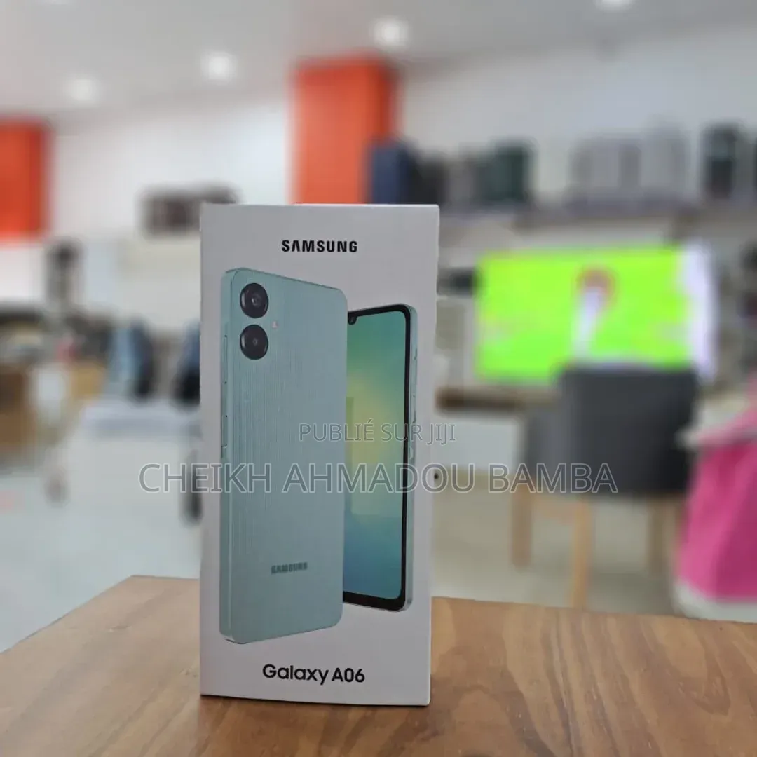 Nouveau Samsung Galaxy A06 128 GB Vert