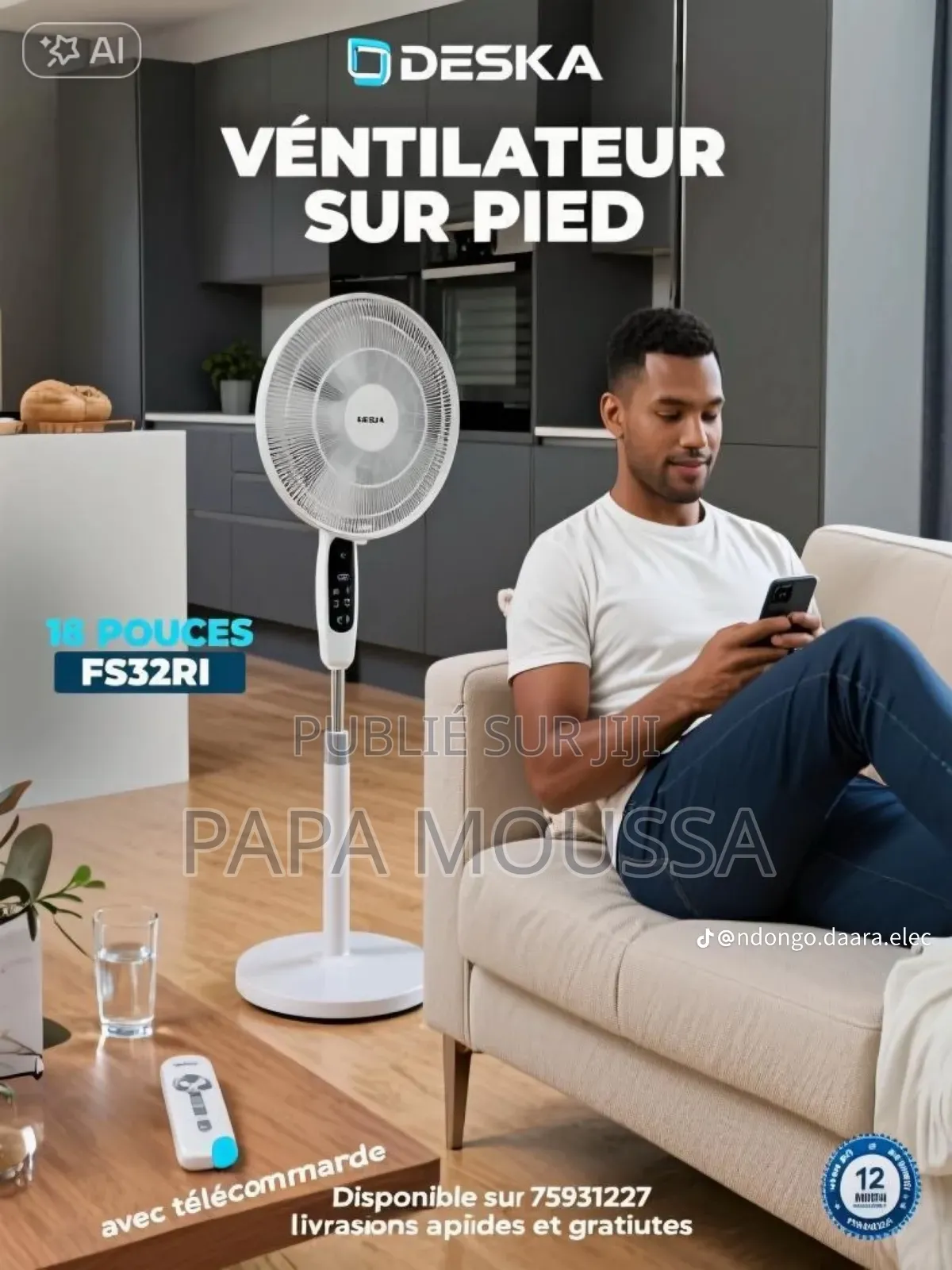Ventilateurs Deska