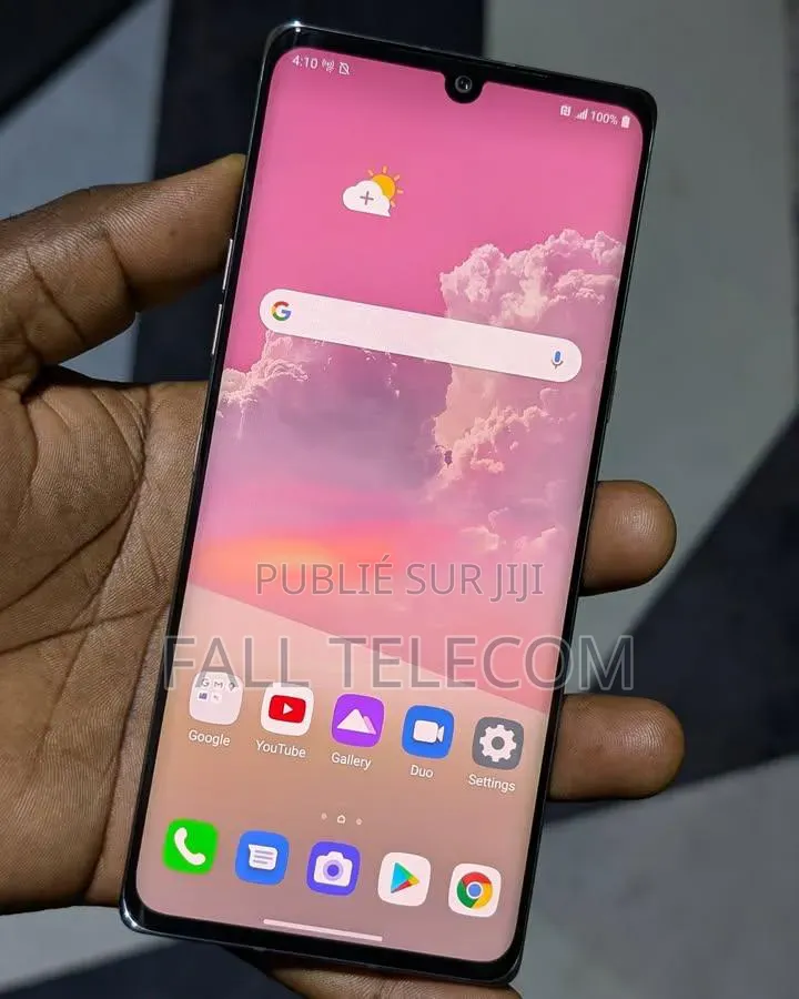 Nouveau LG Velvet 5G 128 GB Noir