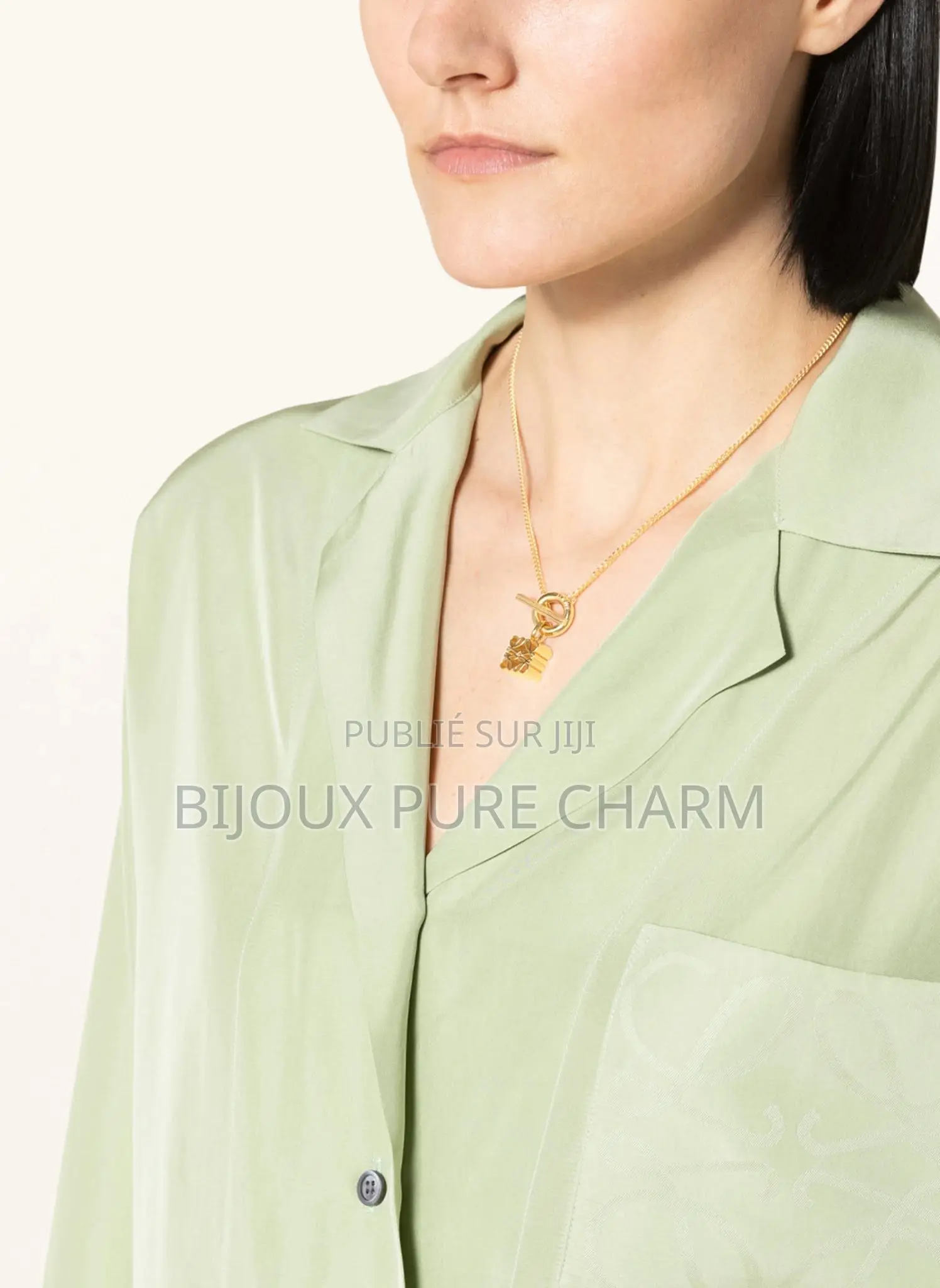 Chaine en Plaque Or