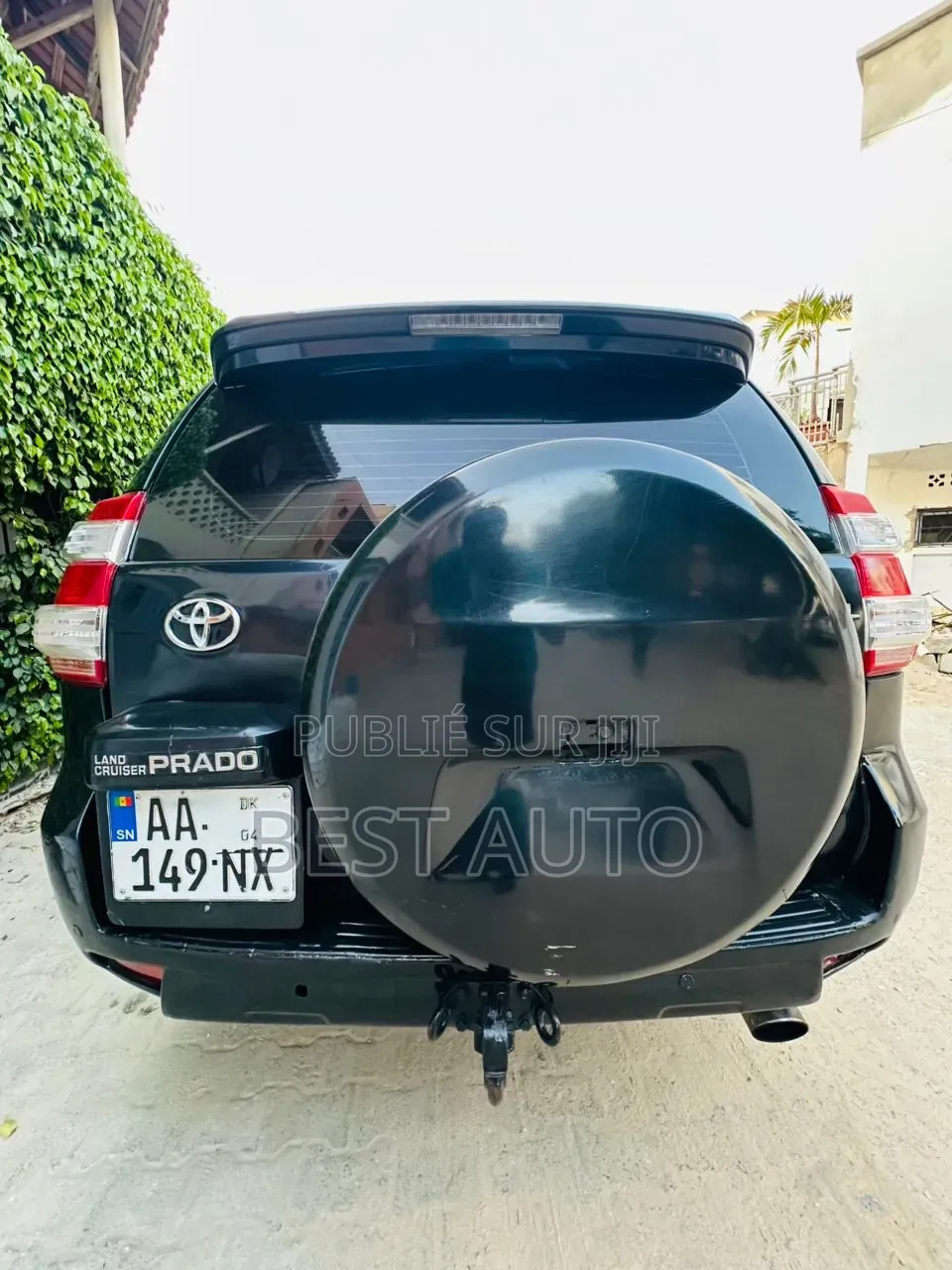 Toyota Land Cruiser Prado 2012 Noir